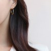 Gold & Deer 14k Gold Field Simple Cut Bling One-Touch