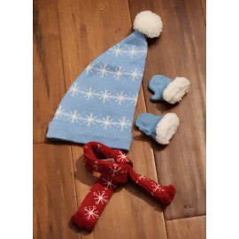 American Girl Maryellen's Ice Skating Accessories ~ Scarf, Hat and Mittens