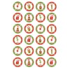 24 edible PRE CUT Christmas elf framed kids childrens party