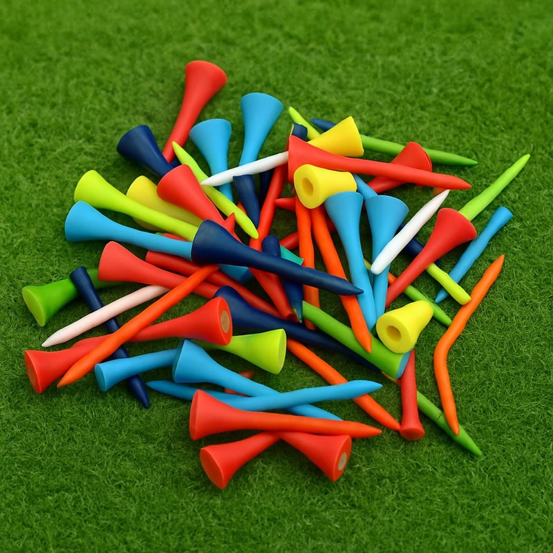 GZGRYTRC Golf Tees 60pcs, Premium Golf Accessories for Men, Mixed