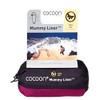 Cocoon MummyLiner Silk, mulberry red