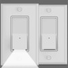 SOZULAMP Illuminated Light Switch, Single Pole Decorator Wall Light Switches
