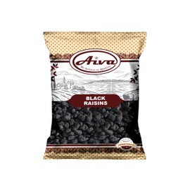 Aiva California Flame Black Raisins, Seedless, Natural (4 LB - Bulk)