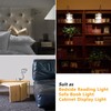 ALLDIO Plug in Wall Sconce, Wall Mount Book Lights for