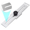 Rayong Marking Gauge 200 mm Matt Chrome-Plated Marking Gauge Metal
