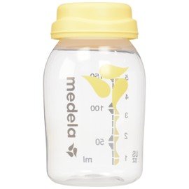 Medela Breast Milk Collection and Storage Bottles, 6 Pack, 5 Ounce Breastmilk Container, Compatible with Medela Breast Pumps and Made Without BPA
