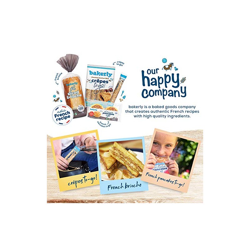 bakerly Brioche Dinner Rolls Pack of 4, 8-Count (32 Total