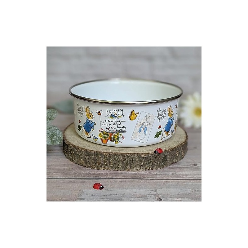 Robert Frederick Peter Rabbit Enamel Bowl
