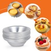 Esteopt 10Pcs Individual Yorkshire Pudding Tins,dariole Moulds,Yorkshire Pudding Tray Non