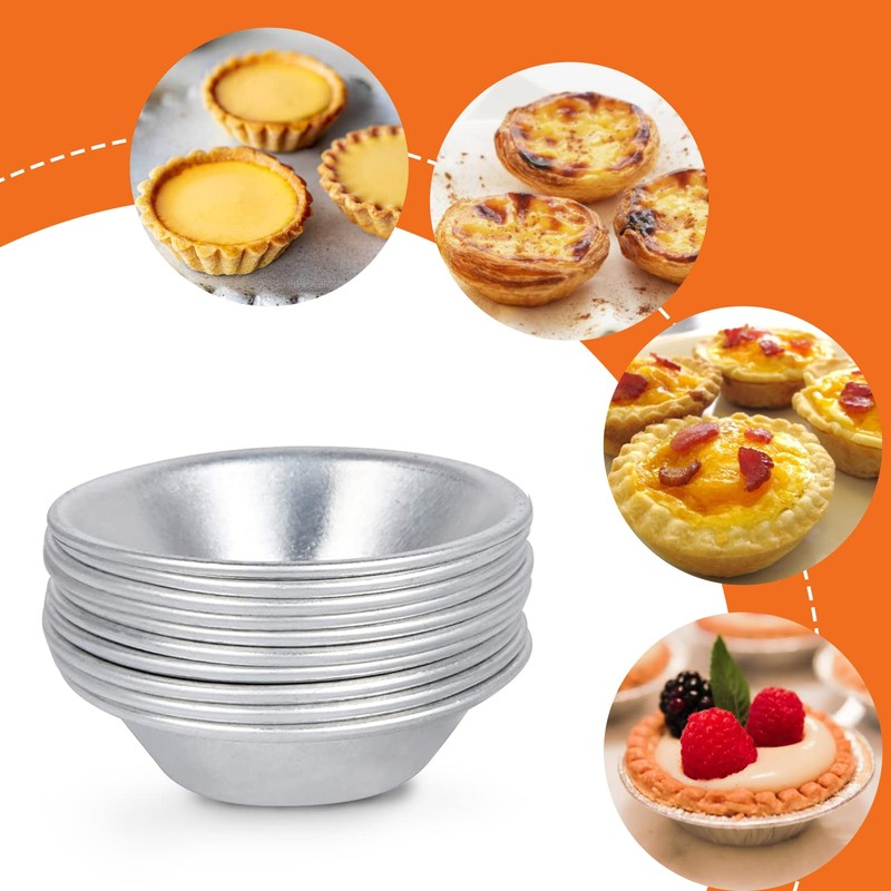 Esteopt 10Pcs Individual Yorkshire Pudding Tins,dariole Moulds,Yorkshire Pudding Tray Non