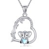 ONEFINITY Elephant Necklace for Women 925 Sterling Silver Elephant Pendant