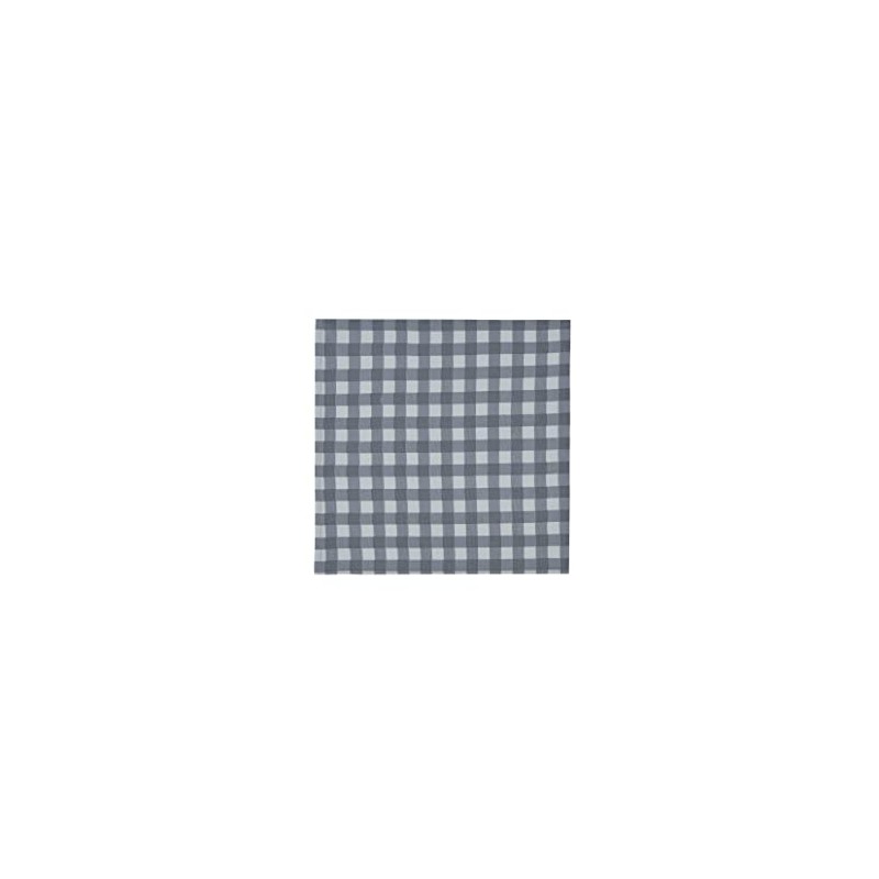 Sleepdown Gingham Printed 100% Cotton Half Panama Reusable Soft Cloth