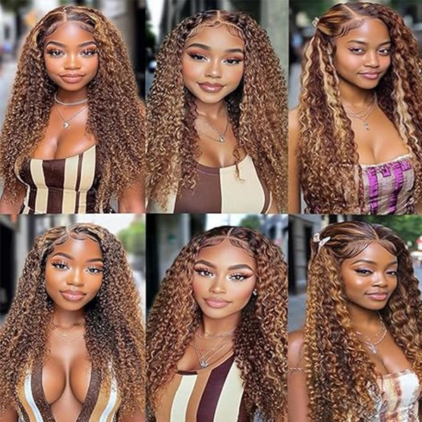 Zeslaerr Deep Wave Human Hair Wig 13 x 1 HD