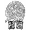 Venerare Our Lady of Mount Carmel Metal Scapular (No Enamel)