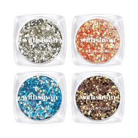 With Shan Jewel Glitter 4 types E set / 위드샨 쥬얼글리터 4종 E set