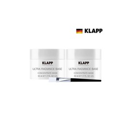 Klap Germany Direct Import Ultra Radiance Absorbing Mask Basic Package (2 masks + 1 spatula) / 클랍 독일 직수입 울트라 래디언스 흡수 마스크 기본패키지 (마스크 2개+스파츌라 1개)