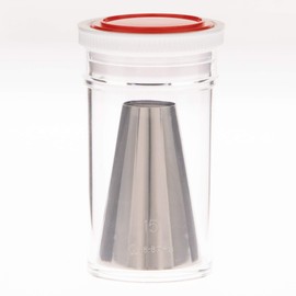 Endoshoji WKT40 Commercial Use, Case Included, Round Nozzle Set, No. 1 - No. 15 (Set of 15), 18-8 Stainless Steel, Made in Japan