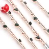 Rose Eye Makeup Brush Set - 5pcs Wand Makeup Brushes
