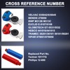 Boeray Air Hose Glad Hand with Grips and Seals, Heavy