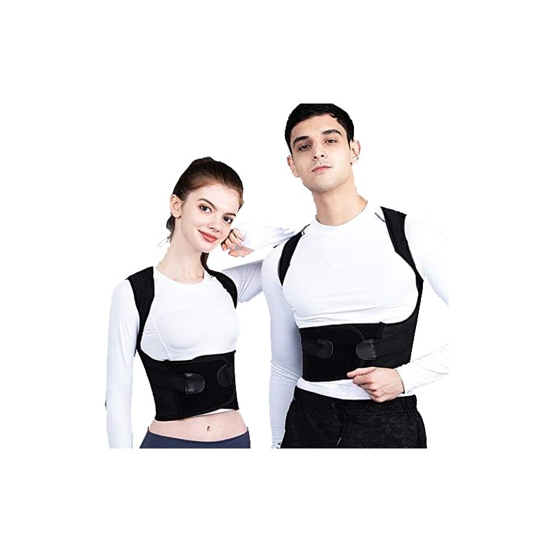 Posture Corrector, Posture Trainer for Women Men, Adjustable Back Straightener,