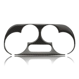 AUROLYNNE AC Panel Centre Console Panel Central for 500 Abarth 595 Carbon Fibre Central Panel