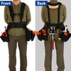 WISEPRO Tool Belt with Suspenders, Heavy Duty Adjustable Detachable Electrician