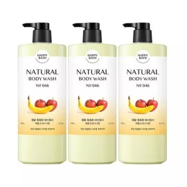 Happybath 해피바스 정말 촉촉한 바디워시 900g 3개 Happy Bath Really Moisturizing Body Wash 900g 3 pieces