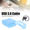 SATA to USB 3.0 Adapter with 2.5in Protective Box Blue