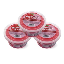Bossen Bursting Boba® Minis-3 packs (Strawberry)
