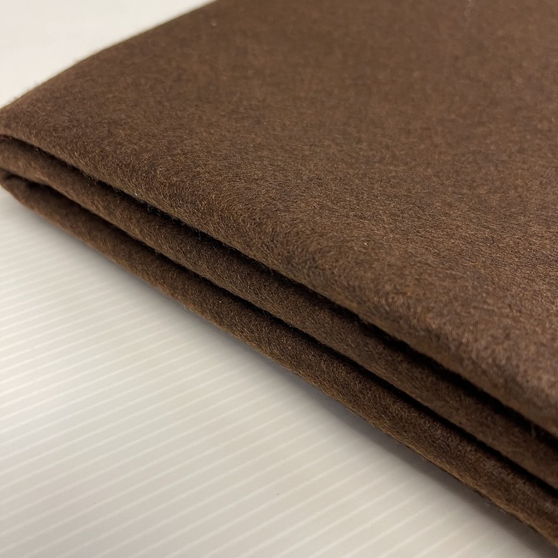 Brown Acrylic Plain Felt Arts and Craft Fabric Material for
