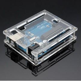 BerryBase Acrylic Housing for Arduino UNO Transparent