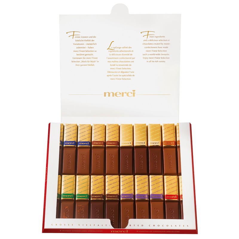 Merci Assorted Chocolate Finest Selection 8 Flavors