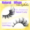 Cat Eye Lashes Wispy False Eyelashes Long Strip 20MM Long