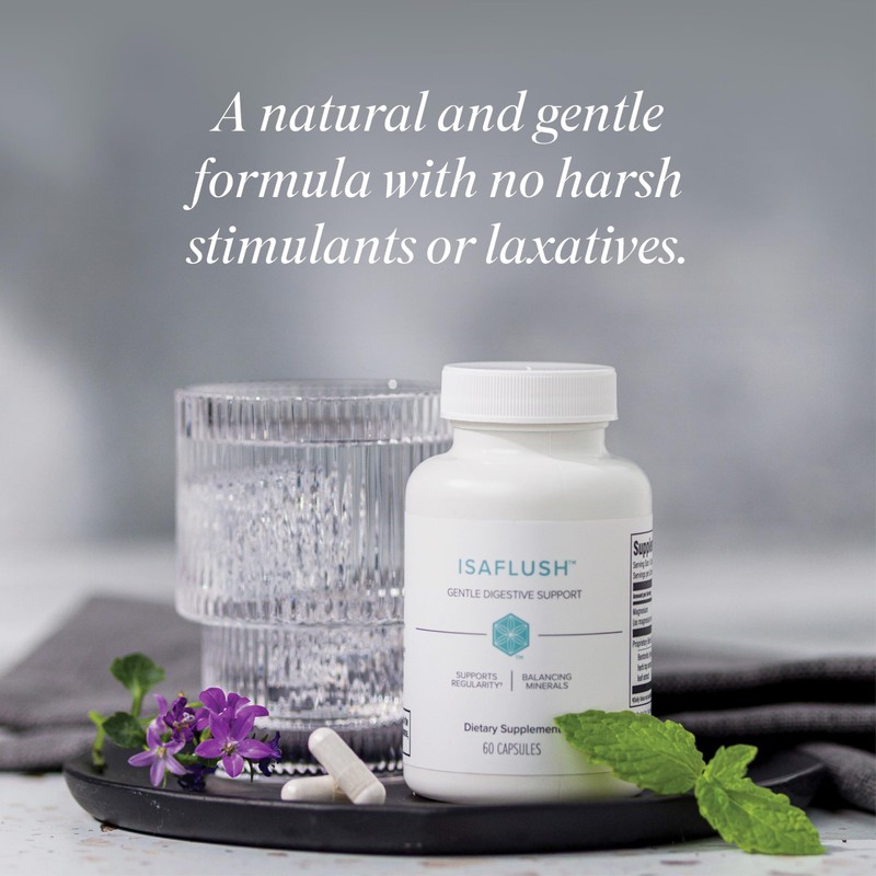 Isagenix IsaFlush - Gentle Digestive Support with Balanced Minerals Encouraging