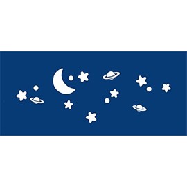 Crearreda Kids Nursery Sticker - White Stars - 21g
