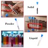 KCKHFA 2 Set Plastic Test Tubes Rack with Caps, Test