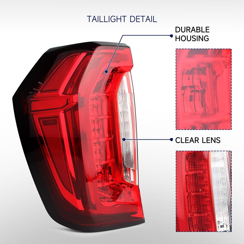 Gefitway LED Tail Light Compatible with 2021 2022 2023 2024