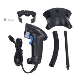 Barcode Scanner Handheld USB 1D Wired Barcode Reader With Stand For POS System Induction Shop Supermarket Warehouse
