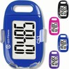 OZO Fitness Clip-on 3D Pedometer for Walking Steps Counter with