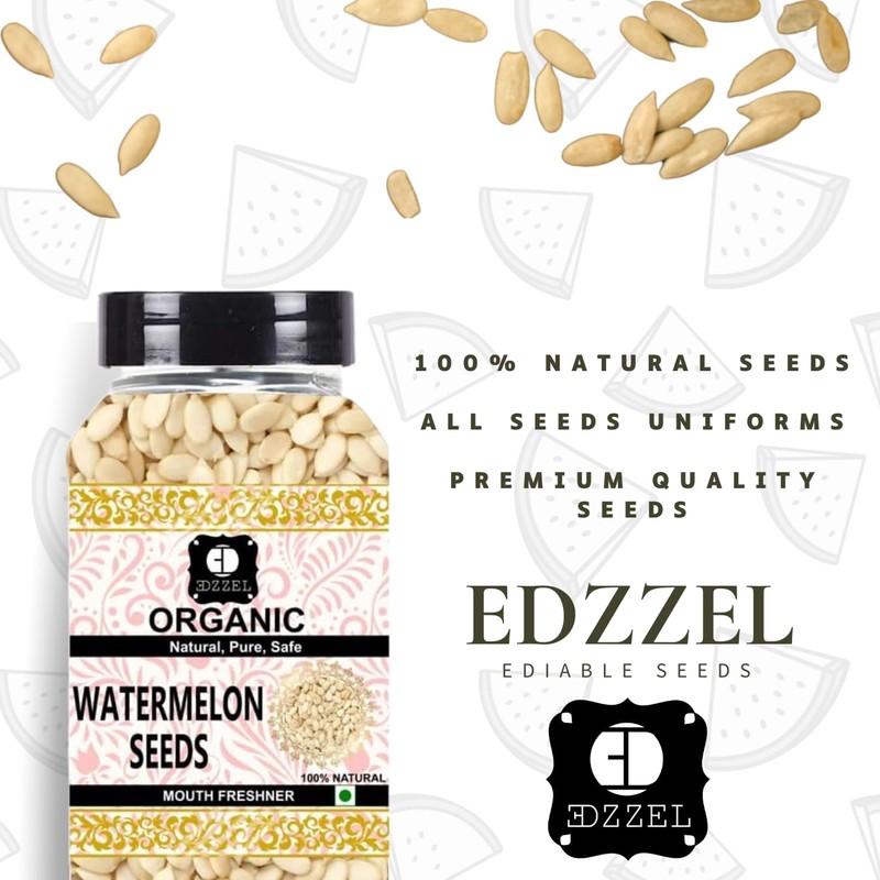 EDZZEL Watermelon Seeds Traditional Premium Quality ( Pack of 1