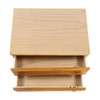 ILWorkTLs 2 Drawers Wooden Desktop Storage Box,Small File Cabinet with