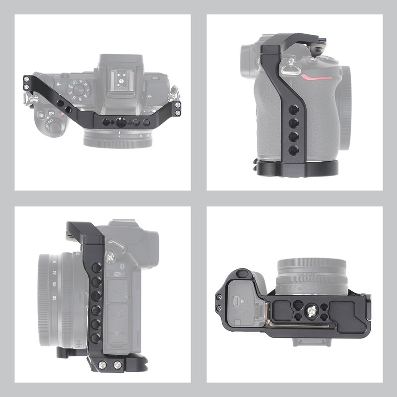 FOTGA Camera Cage and Top Handle Kit for Nikon Z50