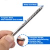 LSTOPGO Tire Reamer Drill Bit,Tungsten Steel Tire Repair Burr Drill