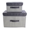 Clay Roberts Storage Baskets with Lids, Pack of 2 Storage