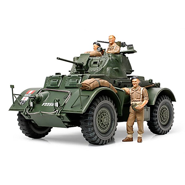 Tamiya 89770 British Armored Car Staghound Mk.I 1:35 Scale Plastic Model Kit - Requires Assembly