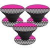 MightySkins Skin Compatible with PopSocket PopSocket - Hot Pink Chevron