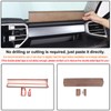 Aunginsy Central Control Dashboard Panel Strips Trim Compatible with Toyota