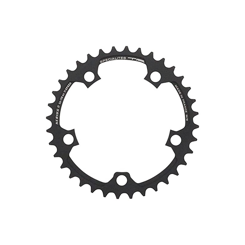 Spécialités TA Nerius 11 Speed Campagnolo Compact 110pcd Offset Chainring,