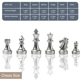 Super Winner 10 Inch Magnetic Mini Chess Set - Lightweight, Portable, and Educational Travel Chess for Kids and Adults - Perfect for 2 Players