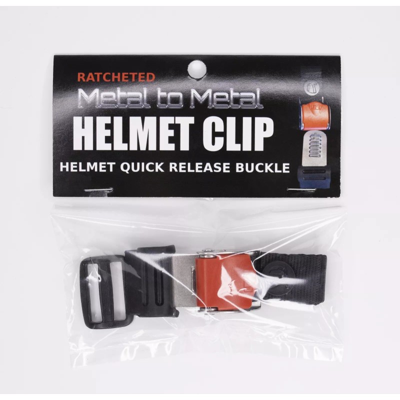 The Helmet Shop Helmet Quick Release Buckle Kit Ratcheted Stainless